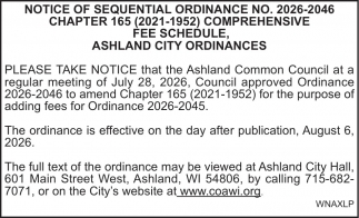 City Of Ashland