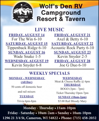 Wolf's Den RV Campground