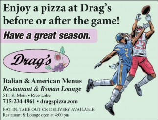 Drag's Restaurant & Roman Lounge