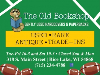 Old Bookshop of Rice Lake