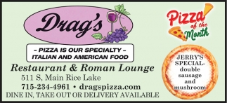 Drag's Restaurant & Roman Lounge