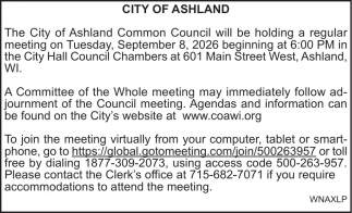 City Of Ashland