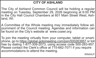 City Of Ashland