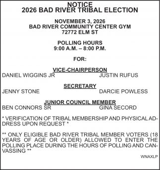 Bad River Election Committee