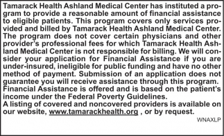 Tamarack Health - Ashland Medical Center