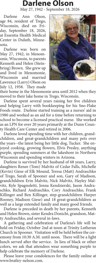 Darlene Olson