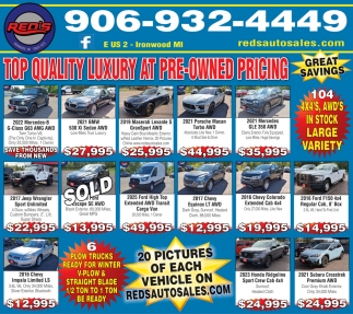 Red's Auto Sale