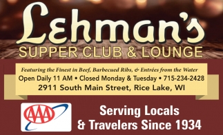 Lehman's Supper Club