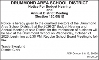 Drummond Area School District