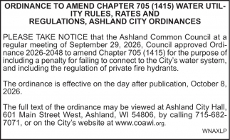 City Of Ashland