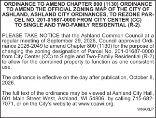 City Of Ashland