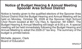 Spooner School District