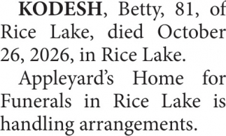 Betty Kodesh