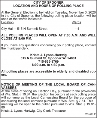 City of Spooner