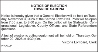 Town Of Sarona