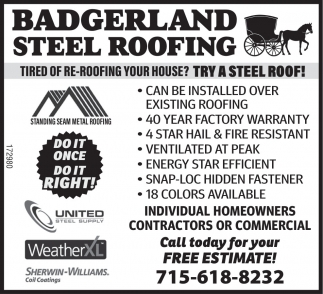 Badgerland Steel Roofing