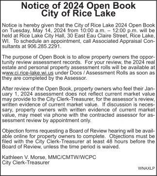City of Rice Lake