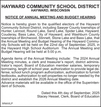 Hayward Community School District