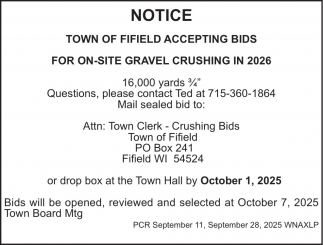 Town Of Fifield