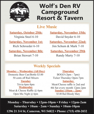 Wolf's Den RV Campground