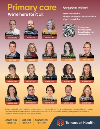 Tamarack Health - Ashland / Cable / Hayward