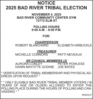Bad River Election Committee