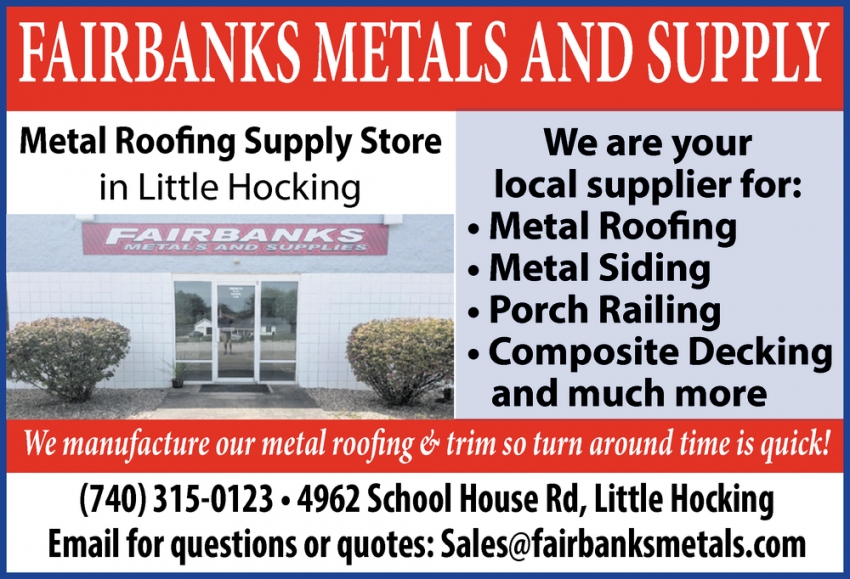 Metal Roofing Supply Store