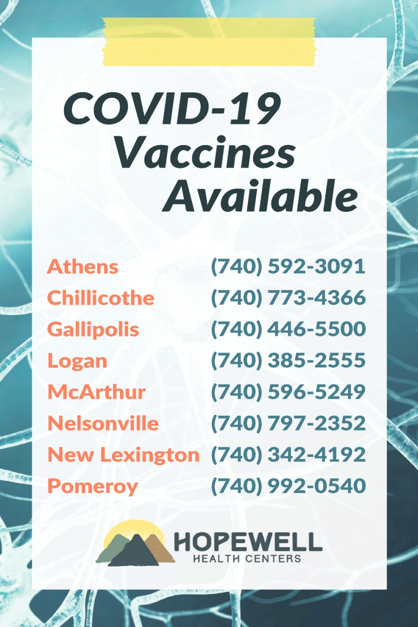 COVID-19 Vaccines Available
