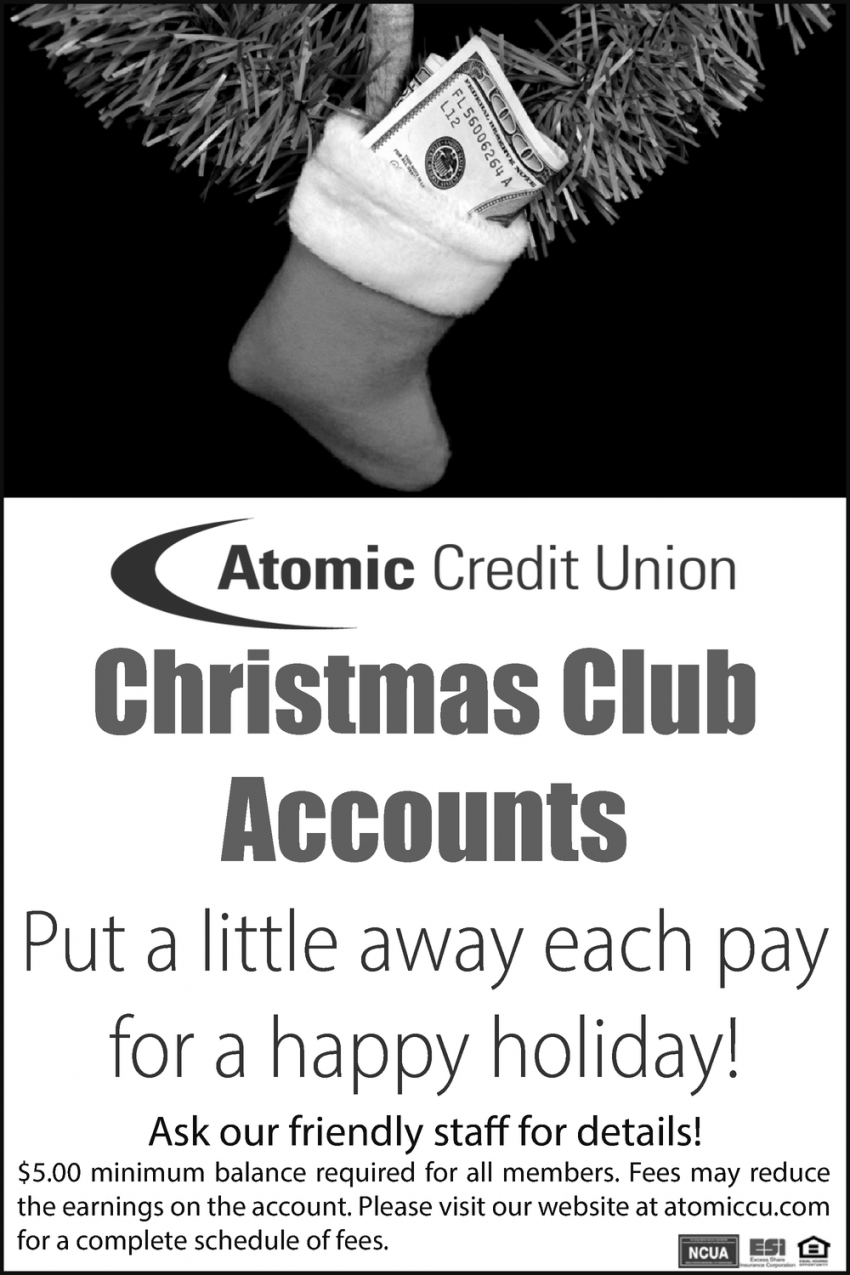 Christmas Club Account