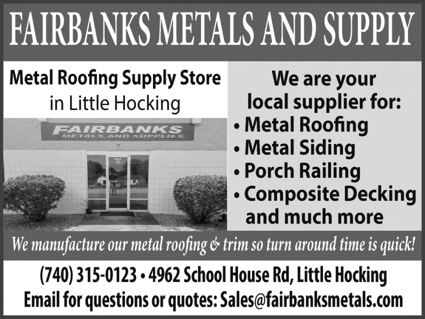 Metal Roofing Supply Store