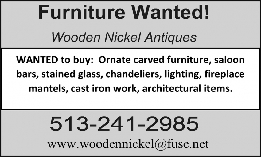 Furniture Wanted!