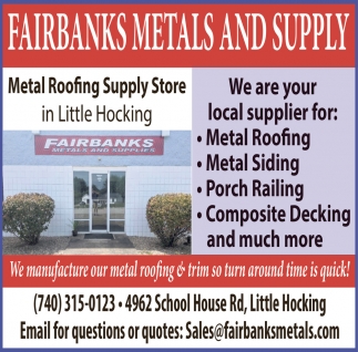 Fairbank's Metals And Supply