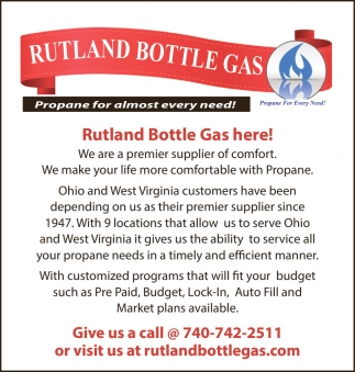 Rutland Bottle Gas