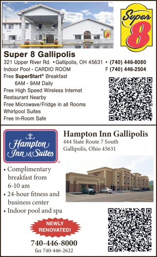 Super 8 Gallipolis - Hampton Inn & Suites