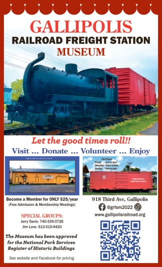 Gallipolis Railroad Freight Station Museum