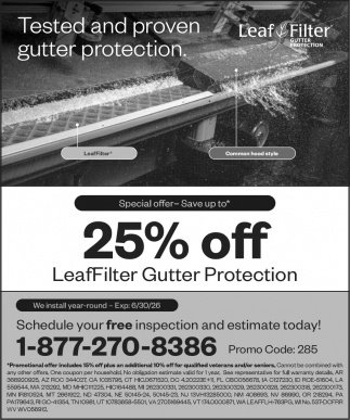 Leaf Filter Gutter Protection