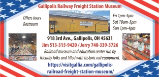 Gallipolis Railroad Freight Station Museum