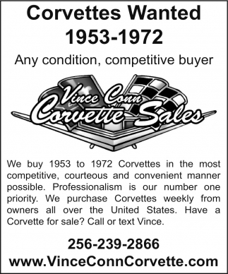Vince Conn Corvette