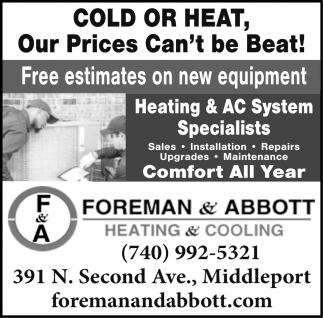 Foreman & Abbott Heating & Cooling