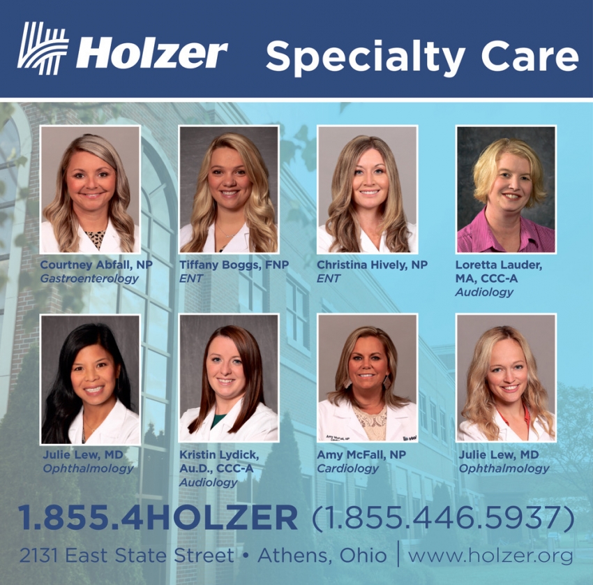 Holzer Specialty Care