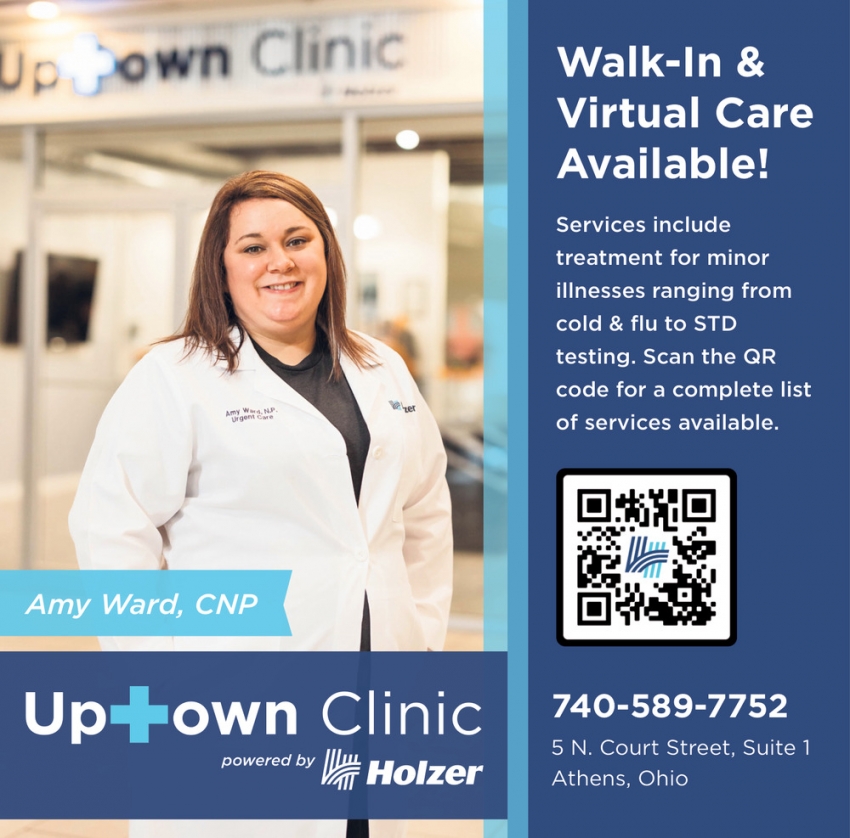 Walk-In & Virtual Care Available!