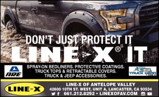 Don't Just Protect It, Line-X It