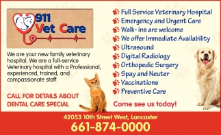 Full Service Veterinary Hospital
