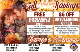 Fall in Love with Savings