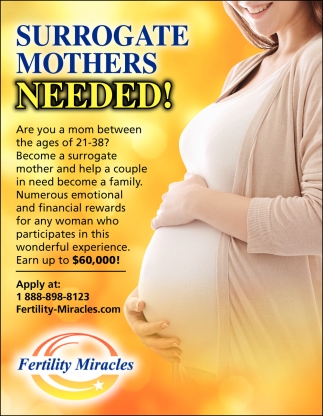 Surrogate Mothers Needed!
