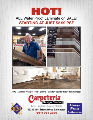Hot! All Water Proof Laminate on Sale!