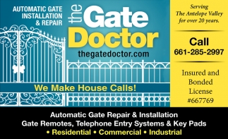 Automatic Gate Installation & Repair