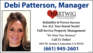 Reliability & Proven Success for All Your Rental Needs!