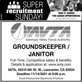 Groundskeeper/ Janitor