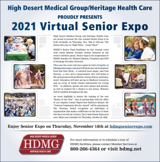 2021 Virtual Senior Expo